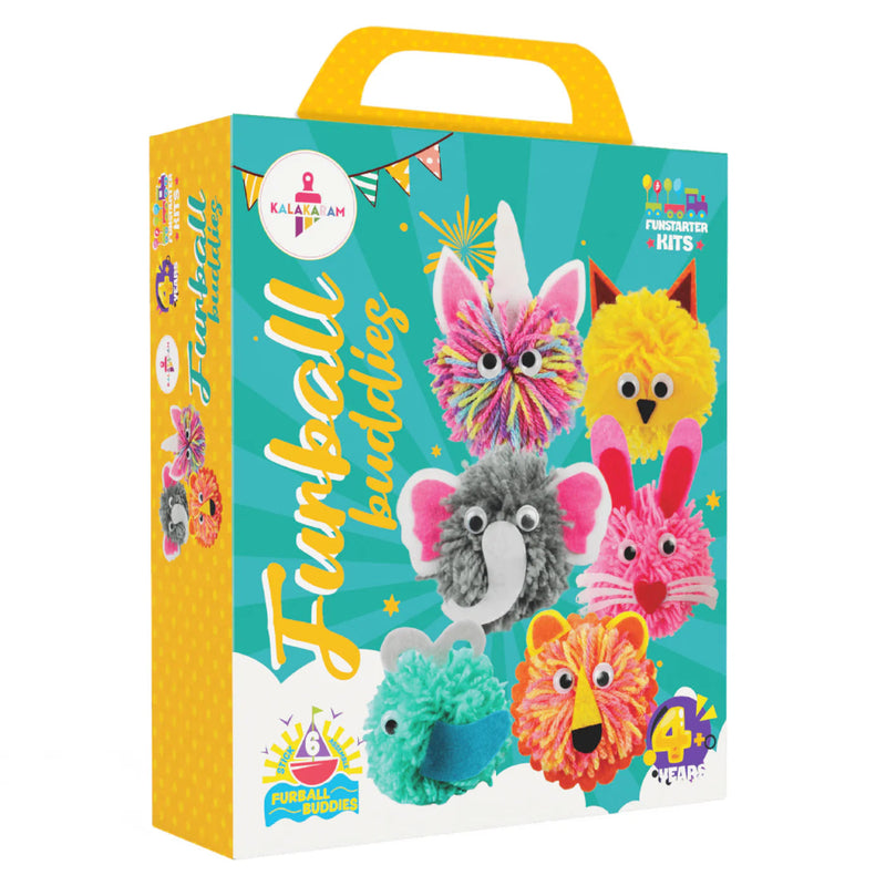 Kalakaram Furball Buddies DIY Art & Craft Kit