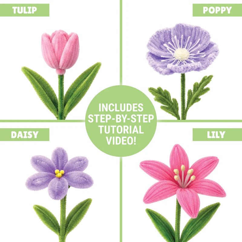 Kalakaram Fuzzy Flower Making Kit