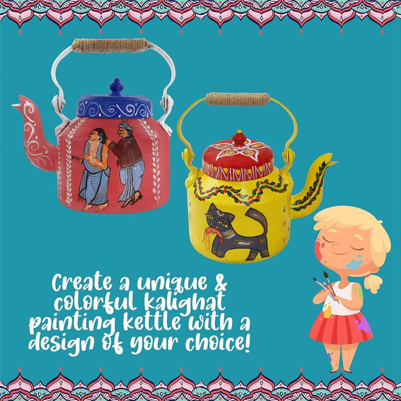 Kalakaram Kalighat Painting Kettle Kit