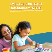 Kalakaram Kerala Mural Jewellery Box Painting Kit