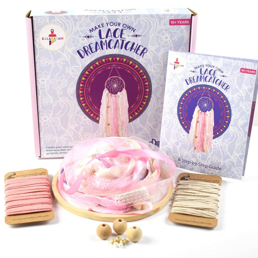 Kalakaram Lace Dream Catcher Kit — Toycra