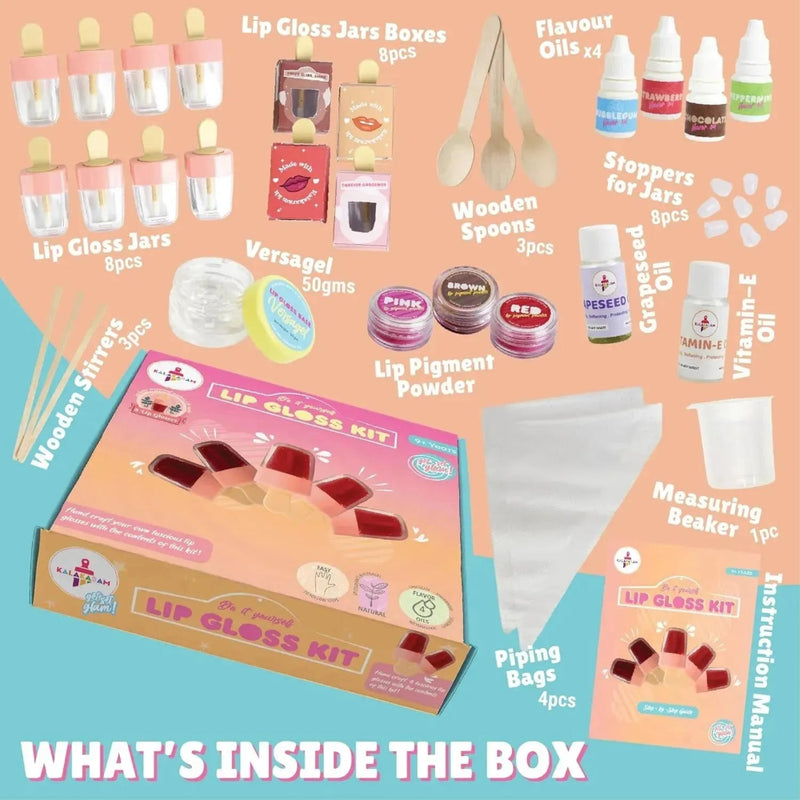 Kalakaram Lip Gloss DIY Kit