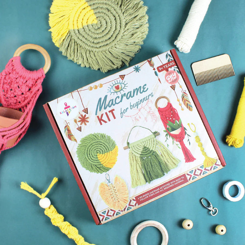 Kalakaram Macrame Kit for Beginners