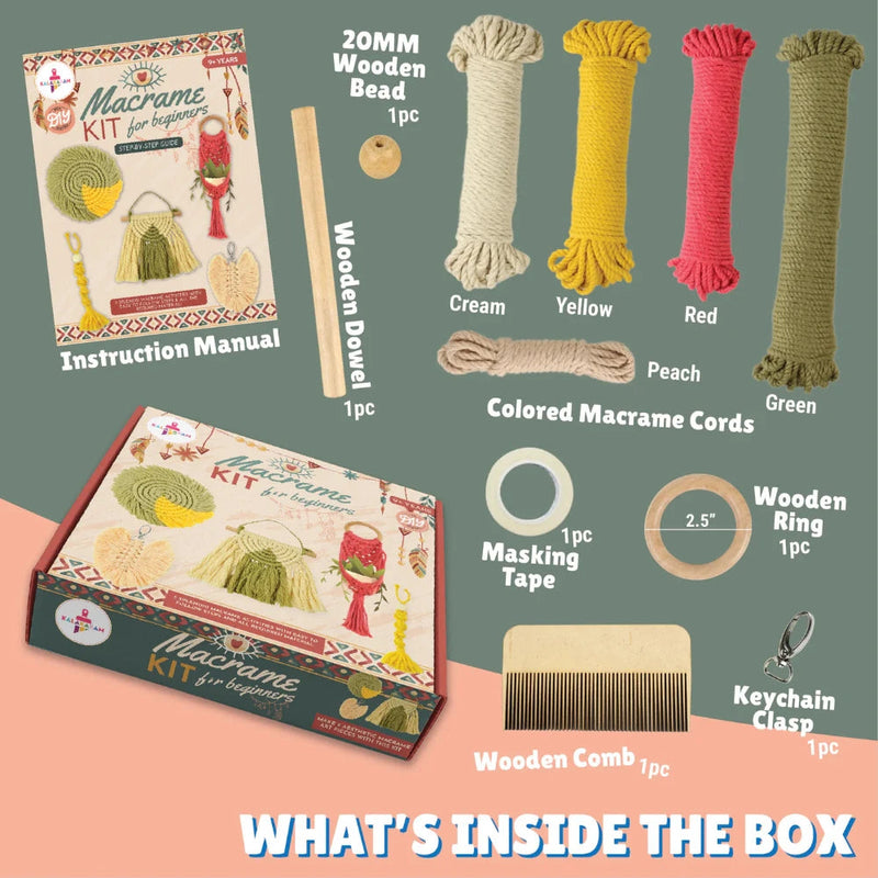 Kalakaram Macrame Kit for Beginners