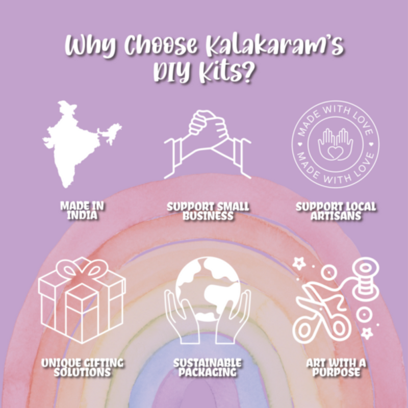 Kalakaram Macrame Rainbow
