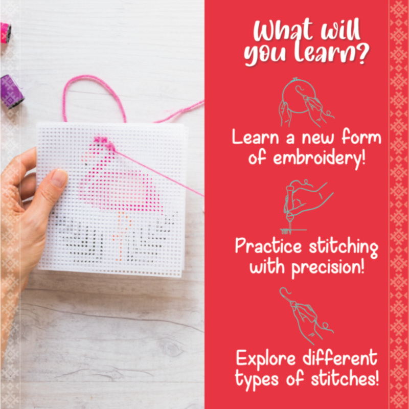 Kalakaram Make Your Own Cross Stitch Bag