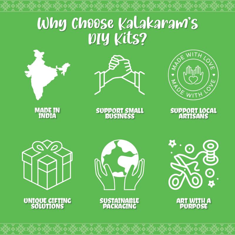 Kalakaram Make Your Own Cross Stitch Bag