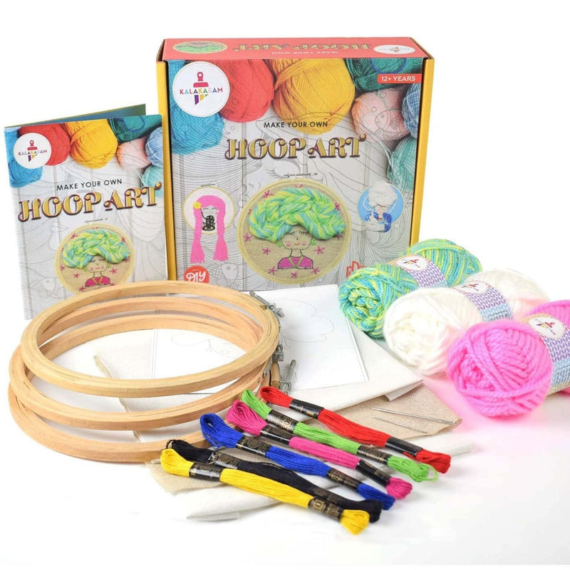 Kalakaram Make Your Own Hoop Art
