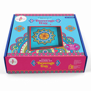 Kalakaram Make Your Own Mandala Art Beverage Tray DIY Kit