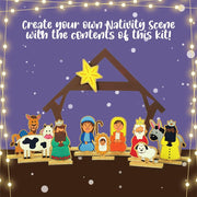 Kalakaram Nativity Scene Painting Kit