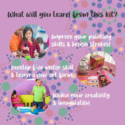 Kalakaram Paint Your Own Dot Mandala Kettle