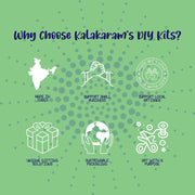 Kalakaram Paint Your Own Dot Mandala Kettle
