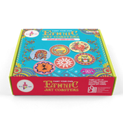 Kalakaram Paint Your Own Ethnic Art Coasters Diy Kit