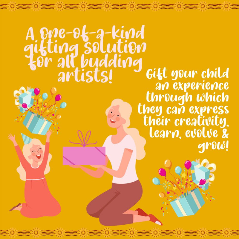 Kalakaram Paint Your Own Ethnic Art Coasters Diy Kit