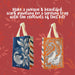 Kalakaram Paint Your Own Kalamkari Canvas Bag-Arts & Crafts-Kalakaram-Toycra