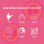 Kalakaram Paint Your Own Mandala Pen Stand