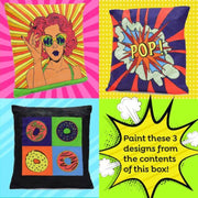 Kalakaram Paint Your Own Pop Art Cushion Covers
