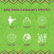 Kalakaram Pichwai Art on a Plate DIY Kit