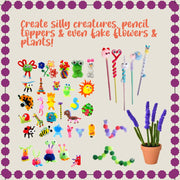 Kalakaram Pom Pom Crafts Kit-Arts & Crafts-Kalakaram-Toycra