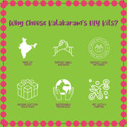 Kalakaram Pom Pom Crafts Kit-Arts & Crafts-Kalakaram-Toycra