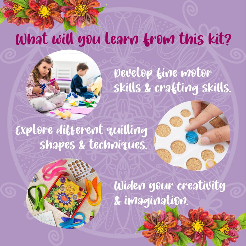 Kalakaram Quilling Mandala Kit