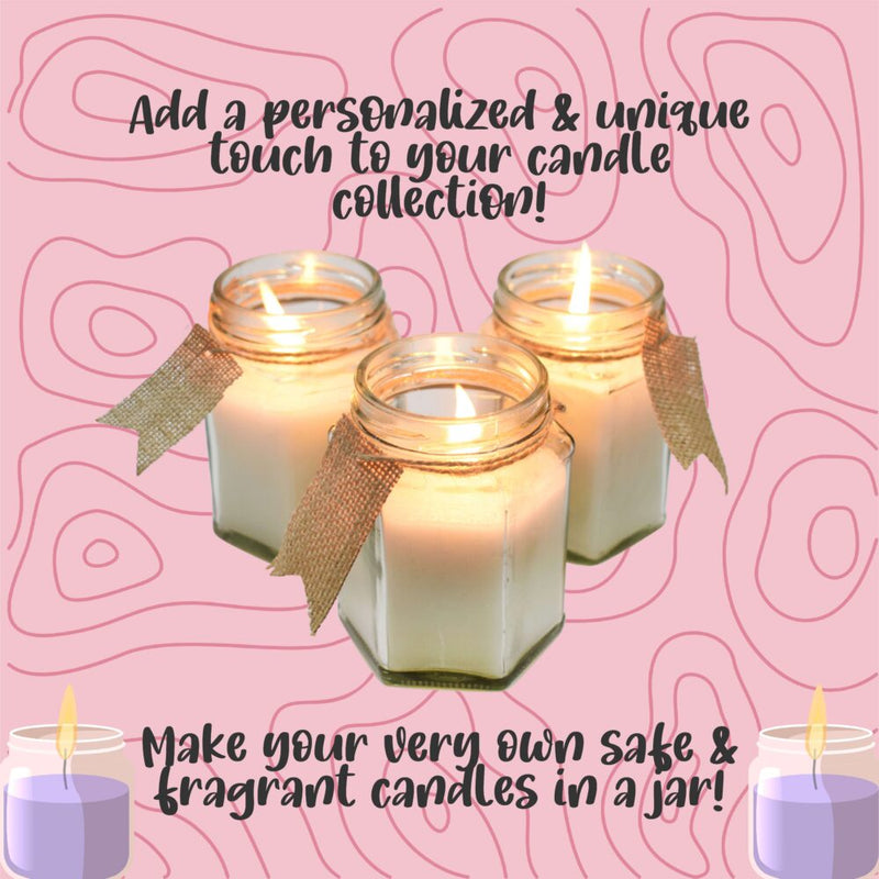 Kalakaram Scented Jar Candle Making Kit