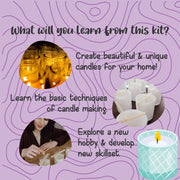 Kalakaram Scented Jar Candle Making Kit
