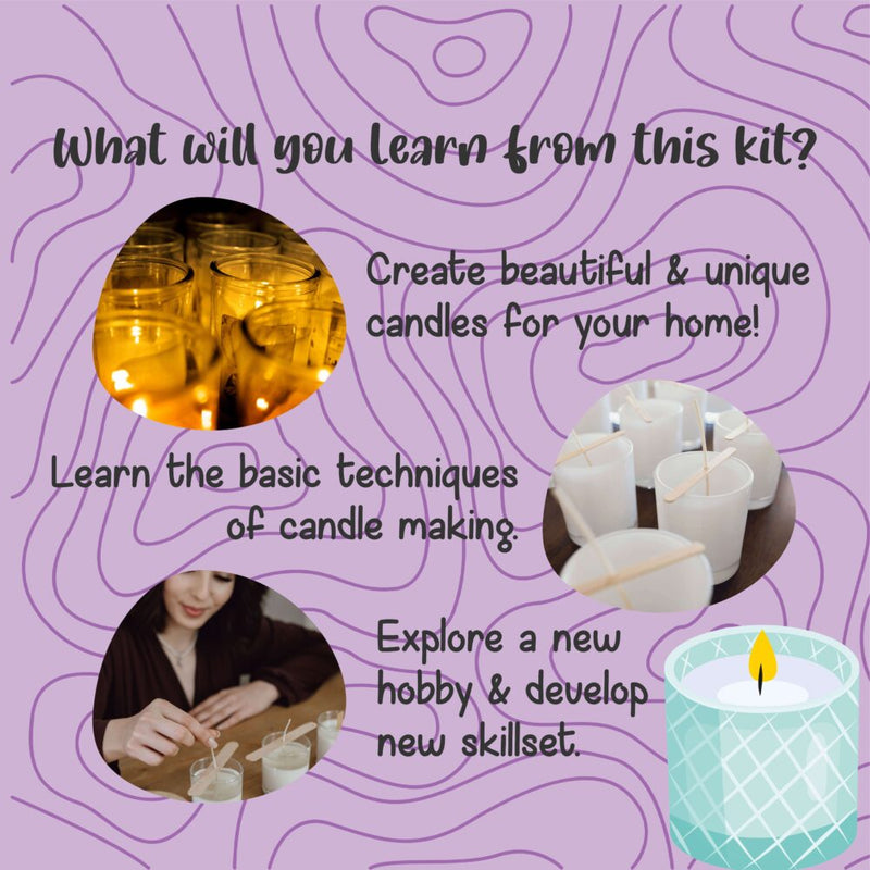 Kalakaram Scented Jar Candle Making Kit