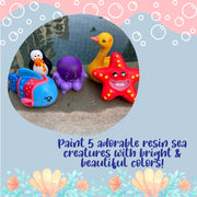 Kalakaram Sea World Figurines Painting Kit