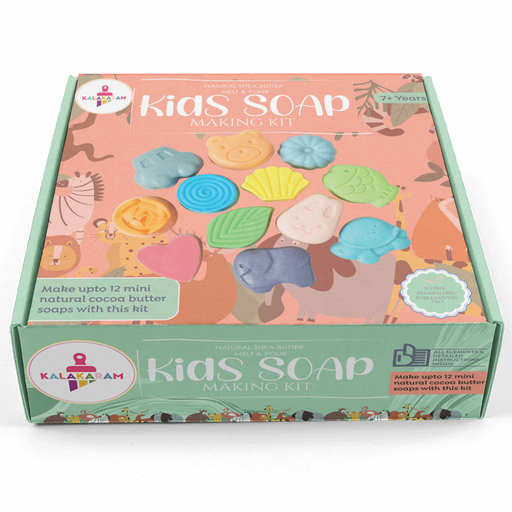 Kalakaram Shea Butter Melt & Pour Natural Soap Making Diy Kit-Arts & Crafts-Kalakaram-Toycra