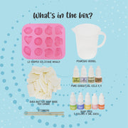 Kalakaram Shea Butter Melt & Pour Natural Soap Making Diy Kit