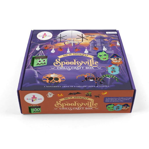 Kalakaram Spookyville Chills Craft Box-Arts & Crafts-Kalakaram-Toycra