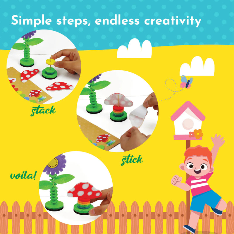 Kalakaram Stack & Sprout Felt Garden