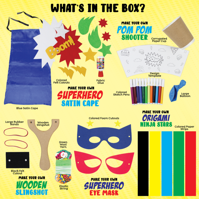 Kalakaram Superhero Craft Box