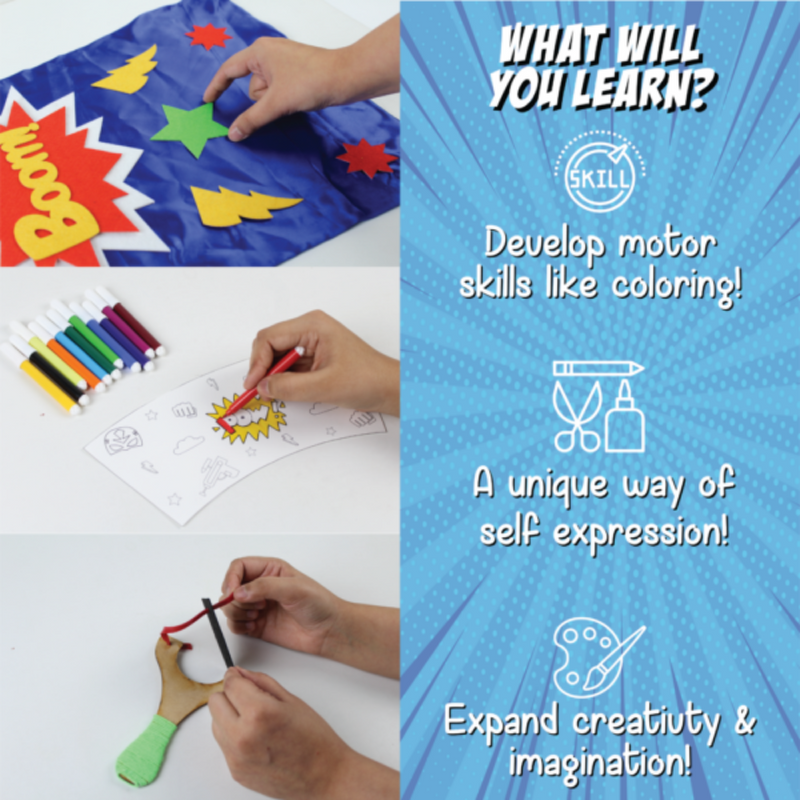 Kalakaram Superhero Craft Box