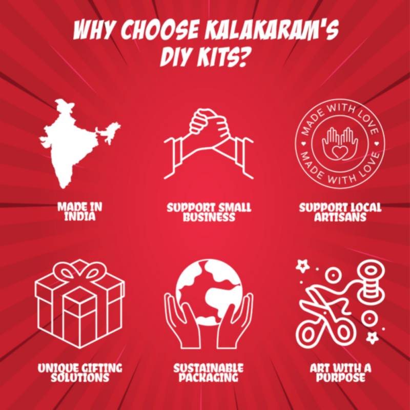Kalakaram Superhero Craft Box