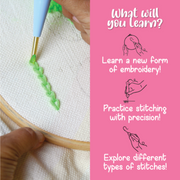 Kalakaram The Ultimate Punch Needle Embroidery Kit
