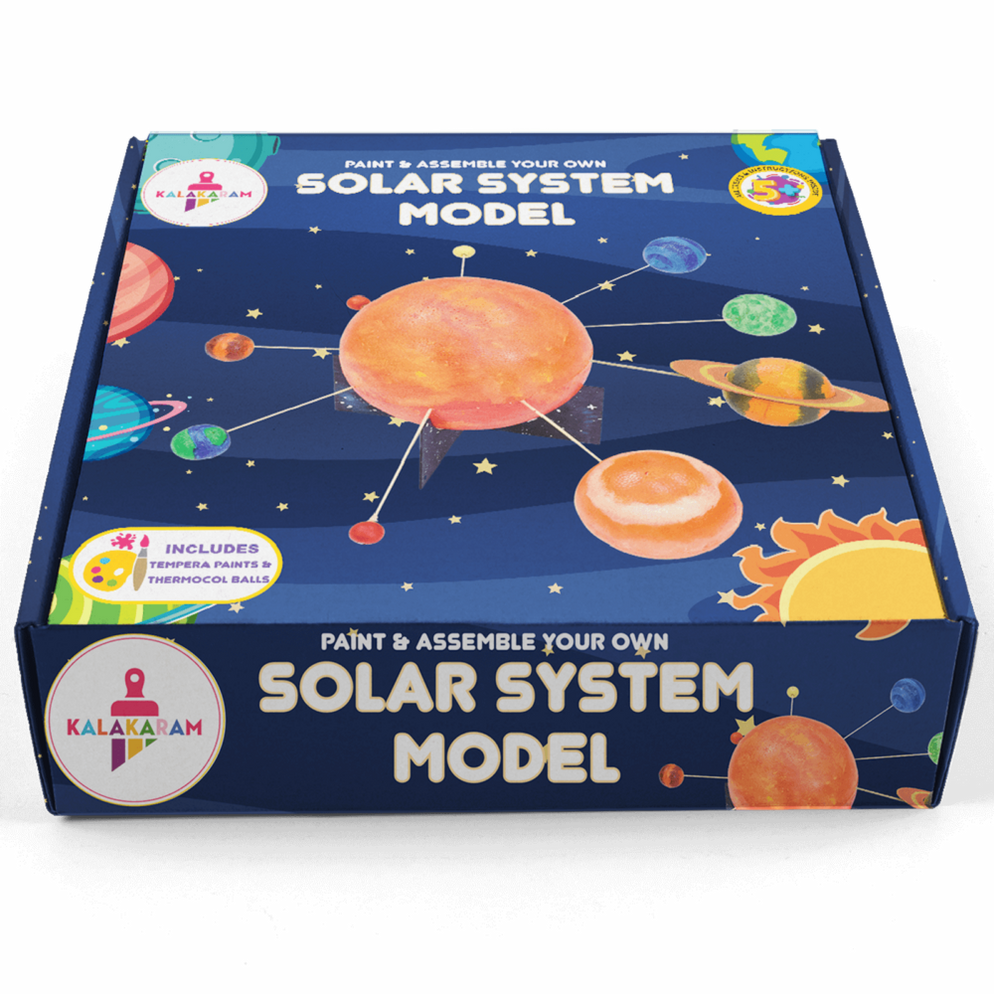 Kalakaram Thermocol Solar System Model Kit — Toycra