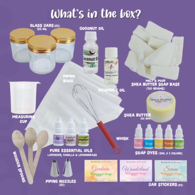 Kalakaram Whipped Soap Making Kit