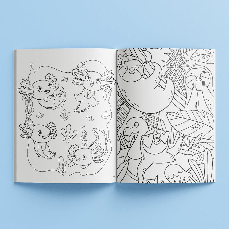 Kaleidoscope Colouring Book