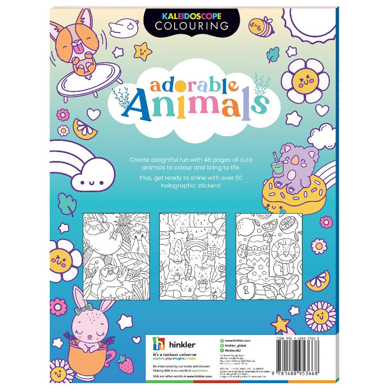 Kaleidoscope Colouring Book