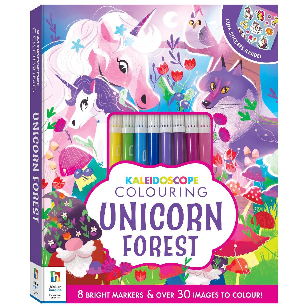 Kaleidoscope Colouring Kit Unicorn Forest ??? Toycra