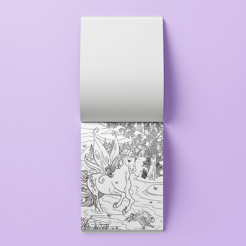 Kaleidoscope Colouring Kit Unicorn Forest