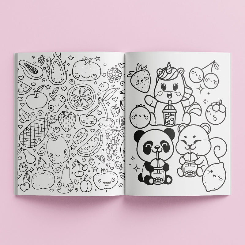 Kaleidoscope Colouring Tutti Frutti