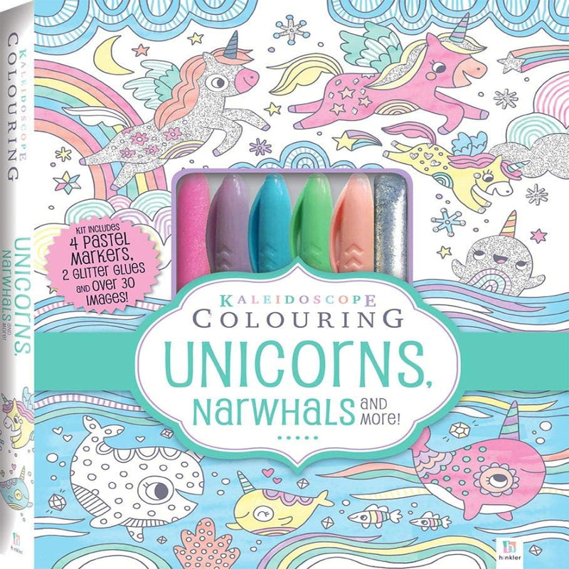 Kaleidoscope Colouring Unicorns Narwhals And More!