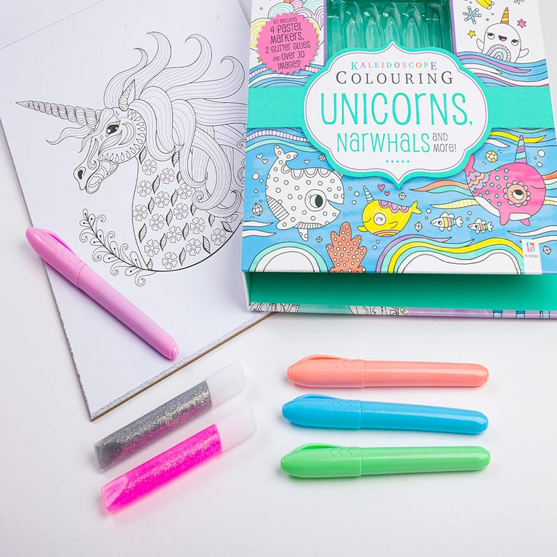 Kaleidoscope Colouring Unicorns Narwhals And More!