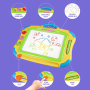 Karma Solutions 2 in 1 Magic Drawing Board - Big Yellow