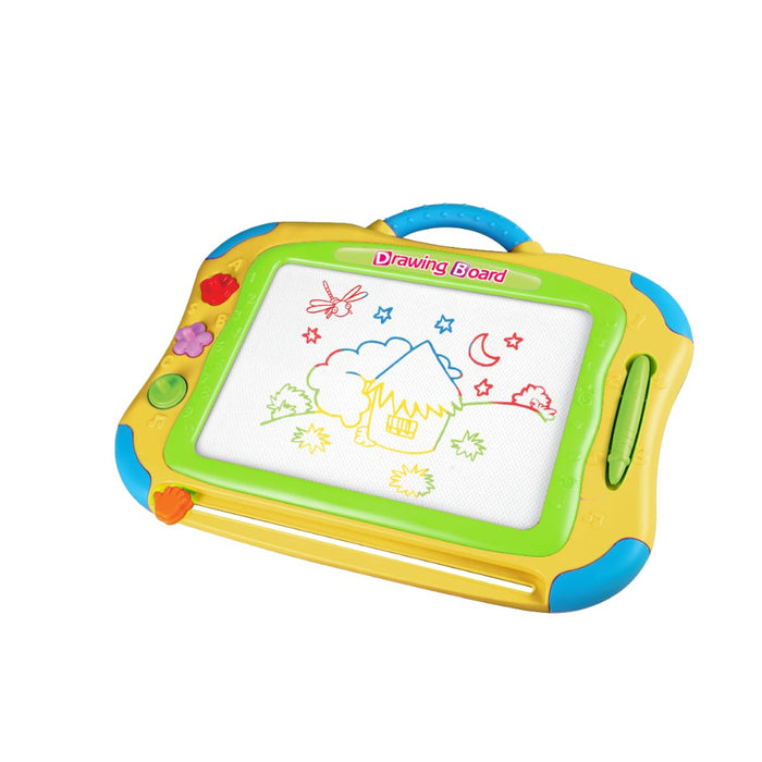 Karma Solutions 2 in 1 Magic Drawing Board - Big Yellow-Arts & Crafts-Karma Solutions-Toycra
