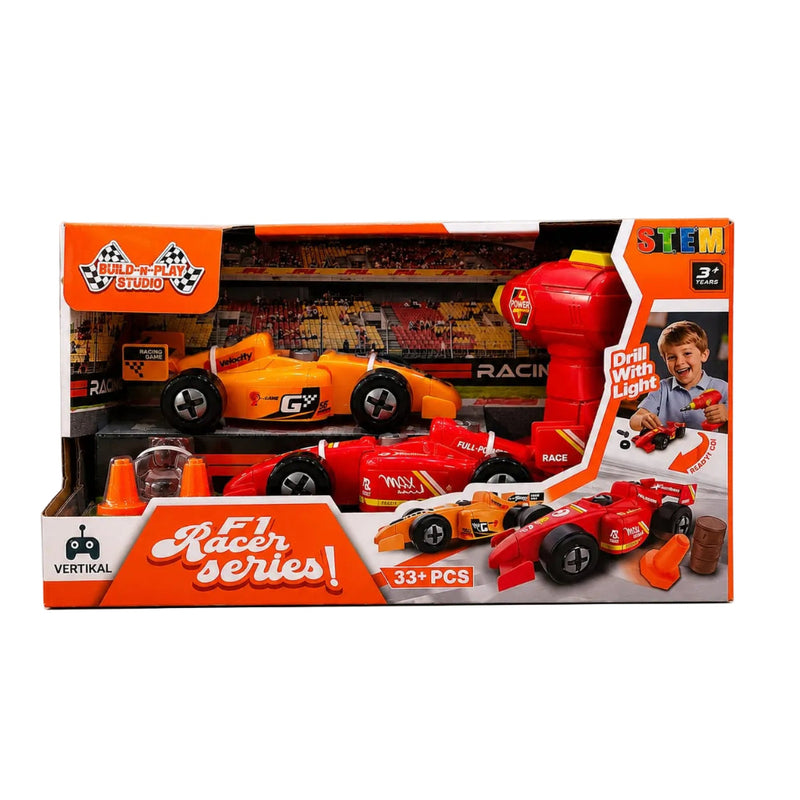Karma Solutions F1 Racer Series Build & Play Diy Racing Car Set