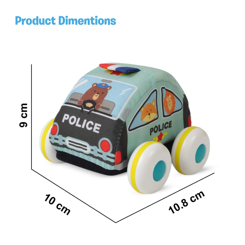 Karma Solutions Fabric Pull Back Car & Bus
